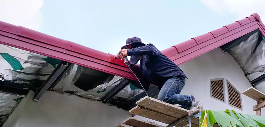Rain Gutter Repair in Norman